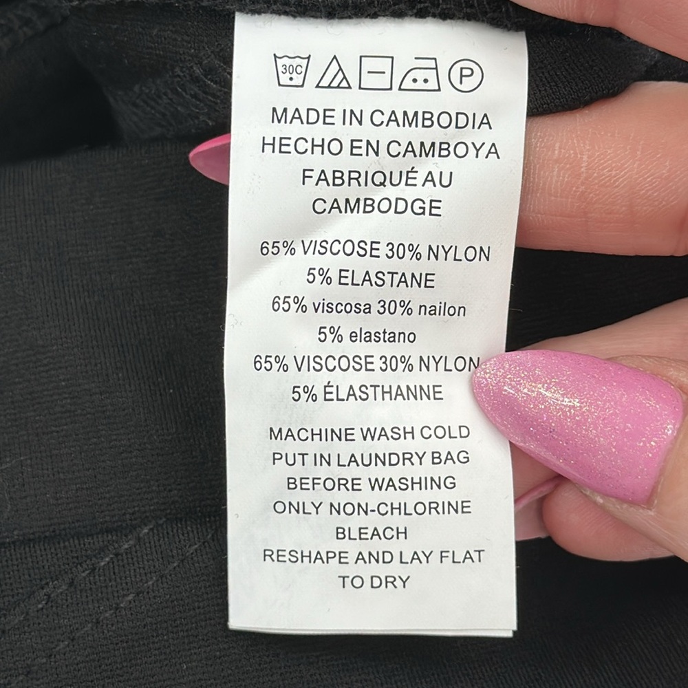 MICHAEL MICHAEL KORS Black Trouser Leggings Size Small - Picture 11 of 13